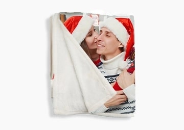 Fleece Christmas Blanket