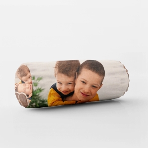 Brother Photo on Bolster Pillow