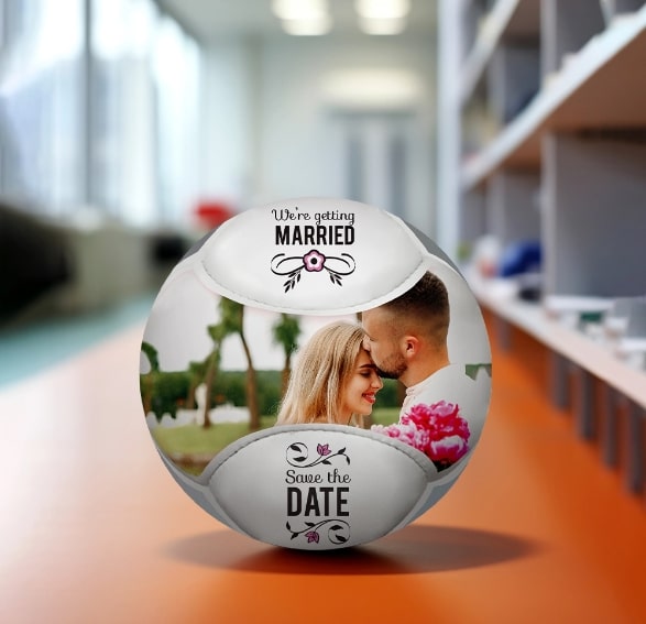 Kickstart Marital Bliss with Custom Soccer Balls