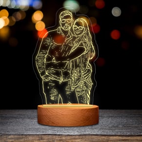 3D Photo Lamp for Love