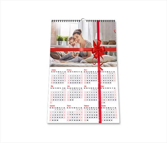 Gift Custom Poster Calendar