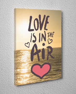 Valentines Day Love Is In The Air Canvas Prints
